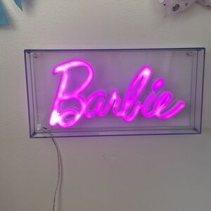 Barbie neon light